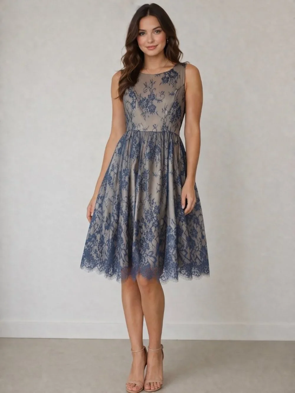 Modcloth Dresses | Modcloth Dress Blue Lace Retro Floral Cocktail Party Mesh Wedding Guest Xs | Color: Blue/Cream | Size: Xs | Theencorestore's Closet Modcloth Dresses | Modcloth Dress Blue Lace Retro Floral Cocktail Party Mesh Wedding Guest Xs | Color: Blue/Cream | Size: Xs | Theencorestore's Closet